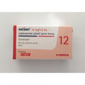 Somatropin 1.5 Ml 12 Mg Saizen Click Easy